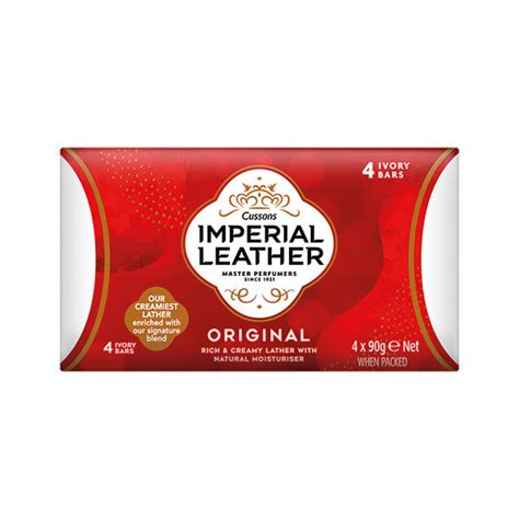 Imperial Leather Original Bar Soap 90g 4 Pack | Toiletries | Savers