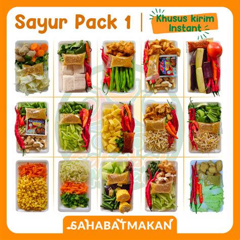 jual khusus instant sayur pack prep instant murah  praktis