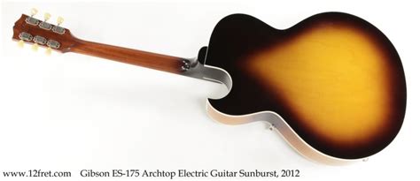 Gibson Es 175 Archtop Electric Sunburst 2012