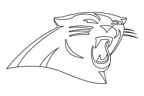 How To Draw The Carolina Panthers Logo
