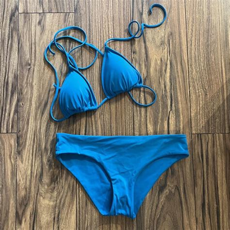 Victoria Secret Bikini Triangle Top Size Depop