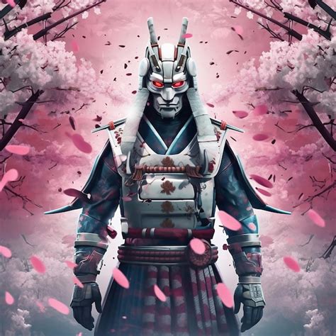Premium Photo | Cyberpunk samurai