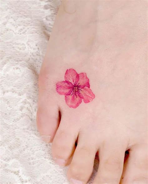 Tiny Foot Tattoo