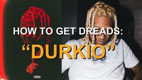 How To Get Hair Like Lil Durk Dread Review Youtube