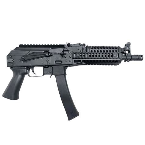 Kalashnikov Usa Kp 9eb 9mm 9 5 Bbl Semi Auto Eastern Bloc Edition Pistol W Kt100 Rail Upper