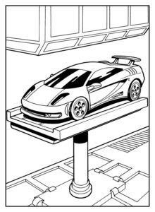 Desenhos De Carros Da Hot Wheels Para Colorir Bora Colorir