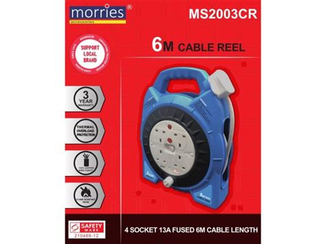 Morries M Cable Reel Ms Cr Juan Kuang Pte Ltd