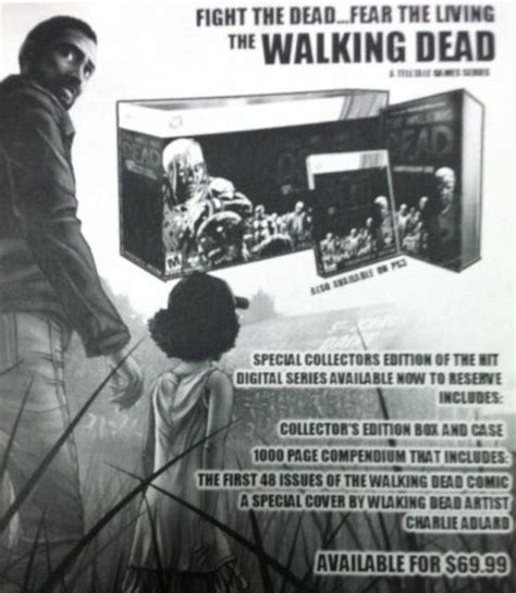 Flyer Reveals Retail The Walking Dead Collectors Gamewatcher