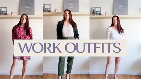 CUTE WORK OUTFITS | SCHOOL PSYCHOLOGIST EDITION | Rachel Feragne - YouTube