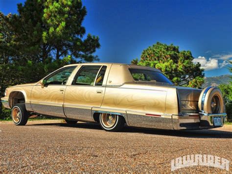 Cadillac Fleetwood Custom Tuning Hot Rods Rod Gangsta Lowrider Wallpapers HD