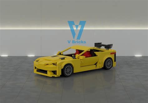 Lego Moc Lexus Lfa By Vbricks Rebrickable Build With Lego