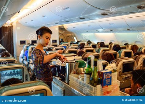 Singapore Airlines Crew Editorial Photo Image Of Aircraft 95695866