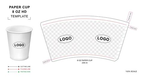 Paper Cup Template