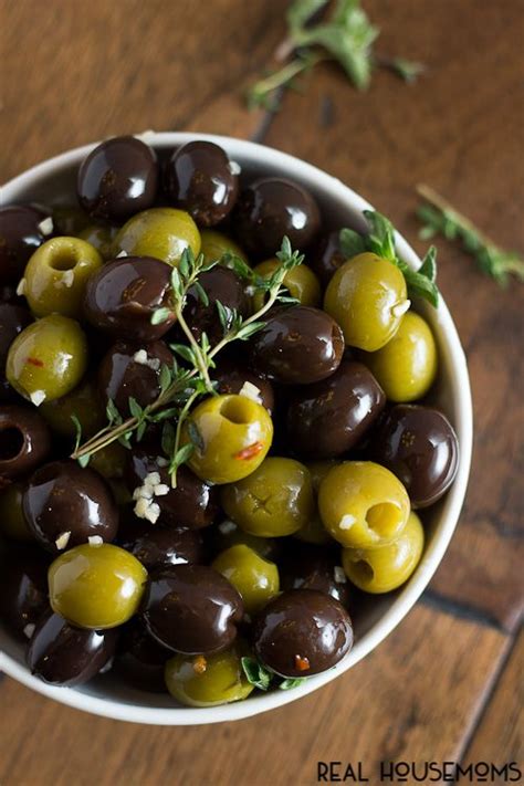 Garlic And Herb Marinated Olives Artofit