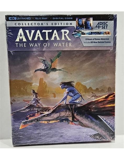 AVATAR THE WAY OF WATER Collector S Edition 4K UHD Blu Ray