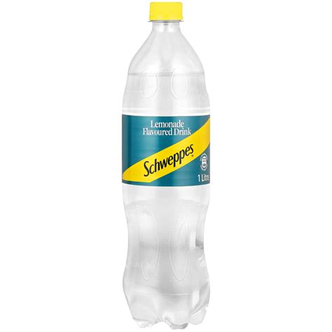 schweppes lemonade flavoured drink    lemonade ginger ale