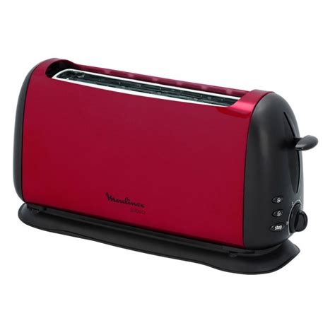 Moulinex, Subito Toaster, 800 Watts, Red
