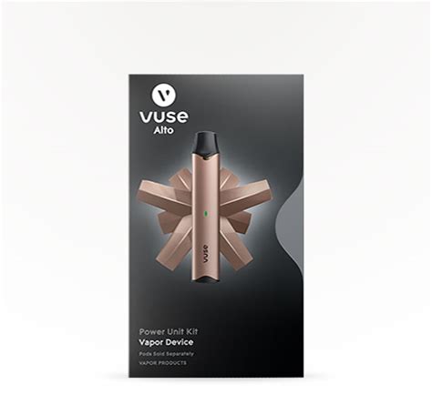 Vuse Alto Power Unit Rose Gold Delivered Near You Saucey