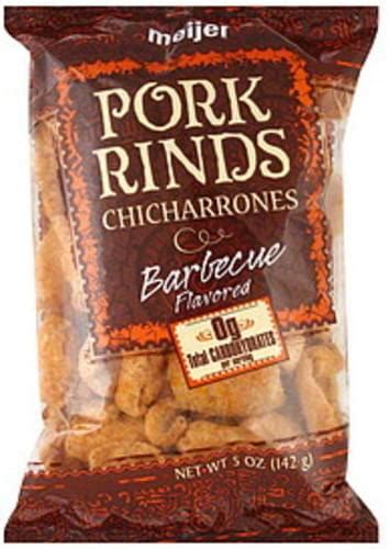 Meijer Barbecue Flavored Pork Rinds 5 Oz Nutrition Information Innit