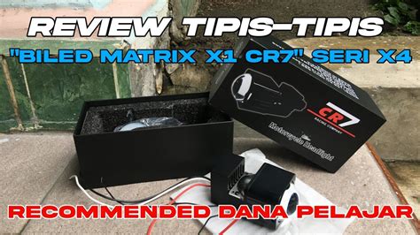 Biled Matrix X1 Merk CR7 Seri X4 Review Tipis Tipis YouTube