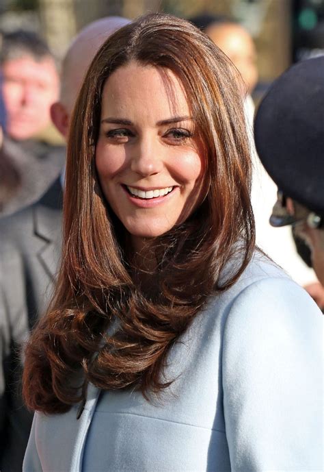 Kate Middletons Hair Is Frizz-free as She Opens the Kensington