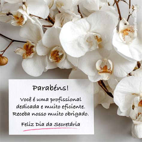 Dia Da Secretaria Mensagem - 9