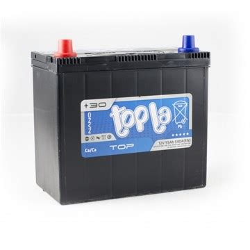 Аккумулятор TOPLA Top JIS 55Ah 540A L+ Купить | Цена в AUTOBATT