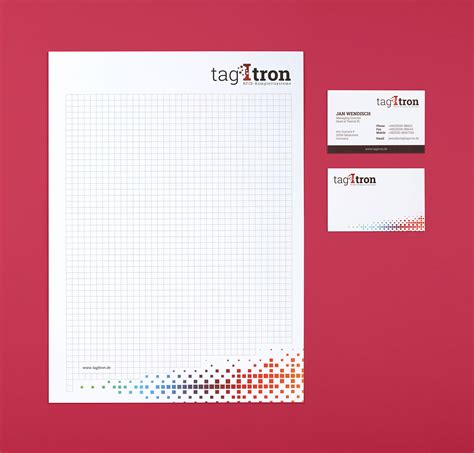 tagItron• Neues Firmen CI • Hüppmeier Marketing und Design