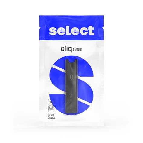 Cliq Battery Black Select