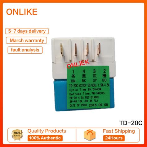 All new TD-20C is suitable for Samsung refrigerator defrosting timer ...
