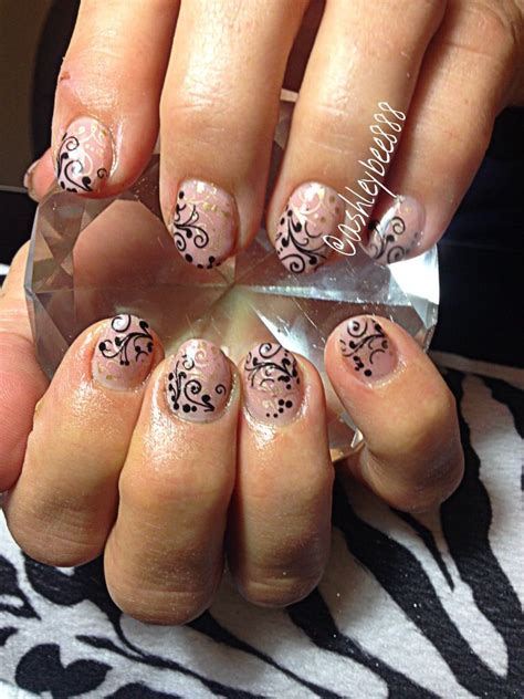 Nude Gel Nails Heart Nail Art Nail Art Hacks Nail Art