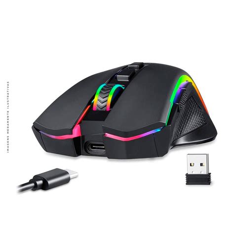 Gamer Mouse Sem Fio