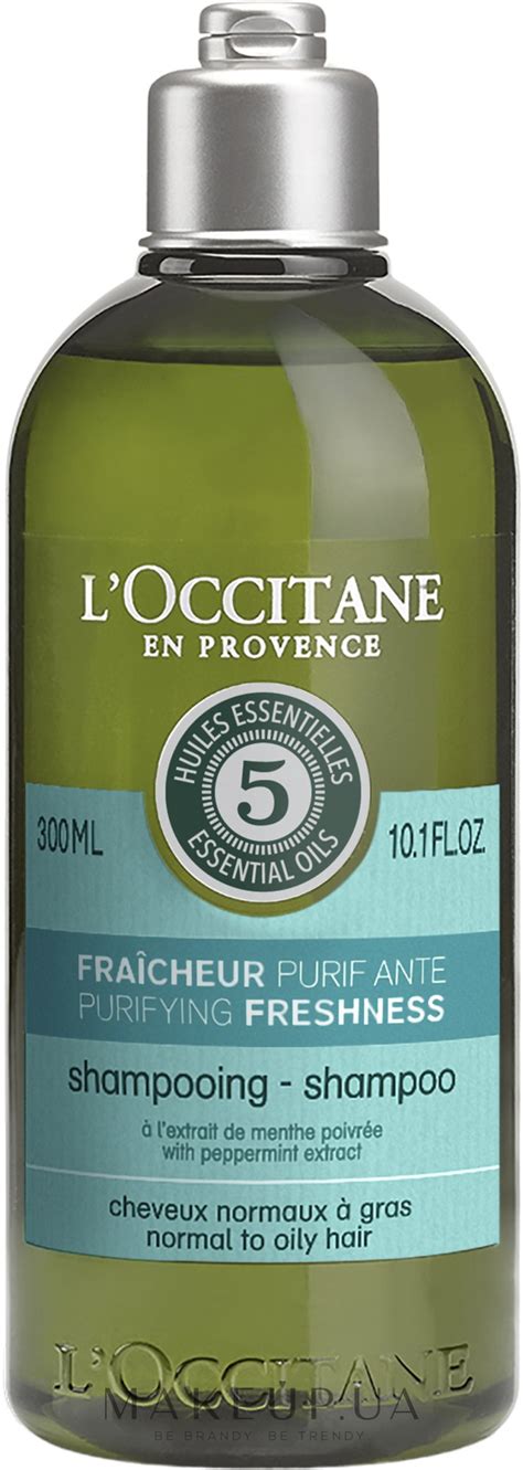 L'Occitane Aromachologie Purifying Freshness Hair Shampoo - Освежающий ...