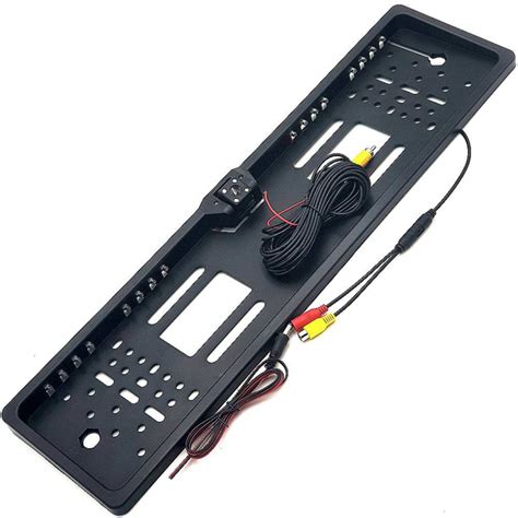 Камера заднего вида в рамке для номера авто и LED подсветкой UKC H88 ...