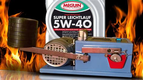 Meguin Super Leichtlauf 5W40 Test olejów silnikowych 100°C Piotr Tester ...