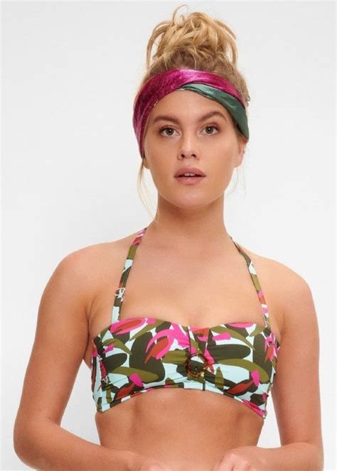 LingaDore Modern Jungle Bandeau Bikini Top Underwraps Lingerie
