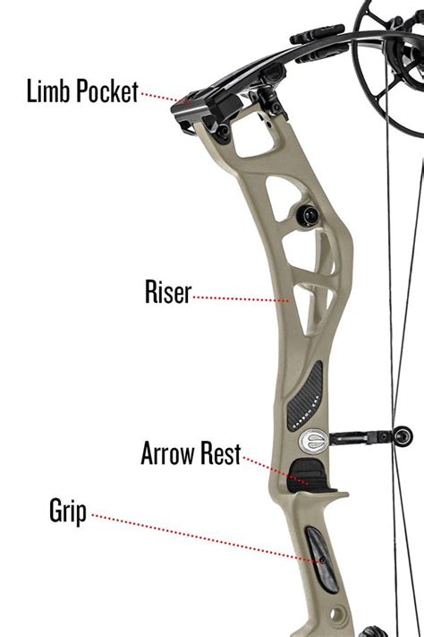 parts   compound bow diagram