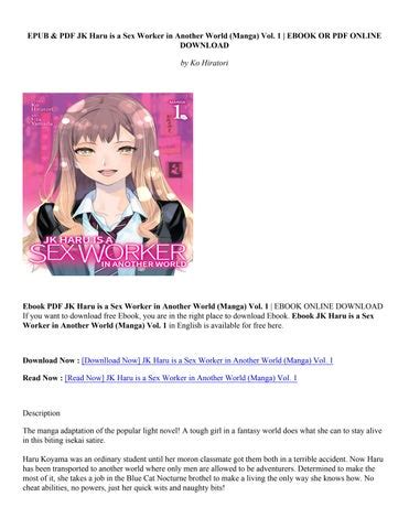 Pdf Jk Haru Is A Sex Worker In Another World Manga Vol Ko Hiratori By Cynnya Issuu