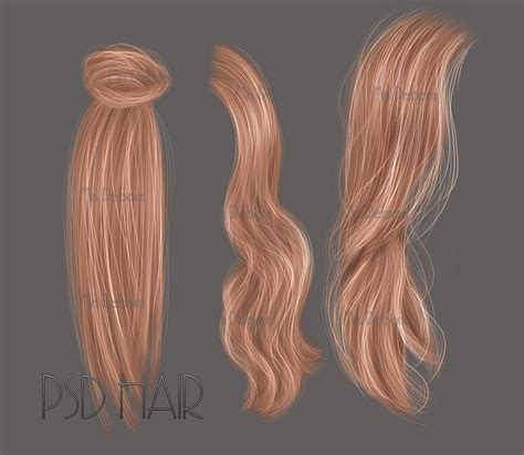 Psd Hair Strands 6 By Mrsdebora On Deviantart