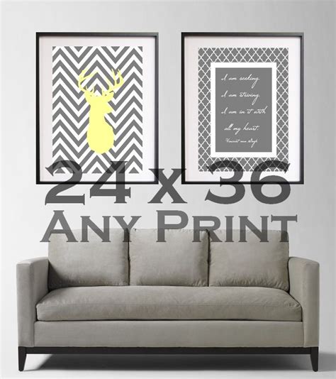 Items similar to 24x36 Wall Art Modern Poster Prints / Custom Wall Art ...