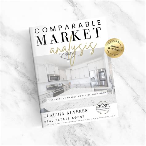 Canva Template Real Estate Cma Cma Real Estate Template Real Template