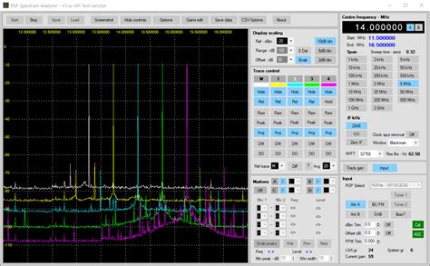 Spectrum Analyser Setting The Reference Level Sdrplay Users