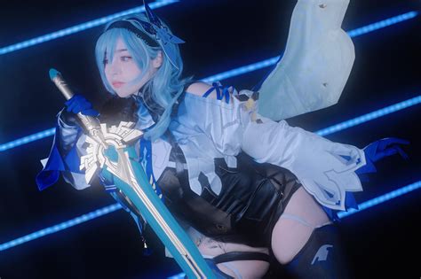 not_sugashi as Eula from Genshin Impact : r/Cosplay_Queens