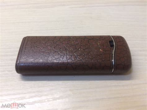 Зажигалка стильная красивая, металл под кожу, красивая