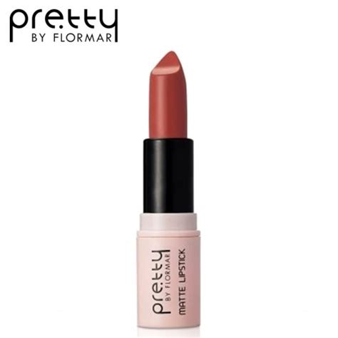 Buy Pretty By Flormar Matte Lipstick Dark Nude Taw Eel