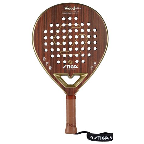 Wood Edition Retro Inspired Padel Racket With A Luxe Feel Stiga Sports