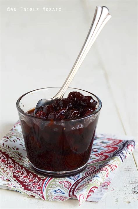 Cherry Sauce An Edible Mosaic™