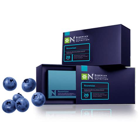 Siberian Super Natural Nutrition Neurovision - Bổ Mắt Bổ Não