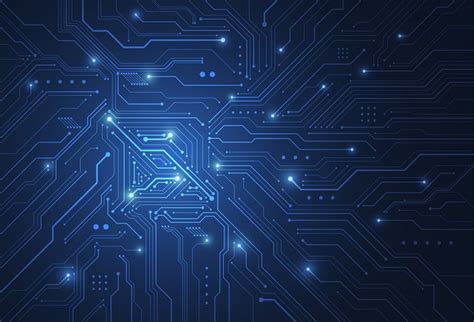Абстрактный цифровой фон с технологией печатной платы текстуры ...