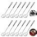 Amazon Worldity 12 Pieces Hot Pot Strainer Scoops 2 5 Inch Stainless Steel Spider Strainer